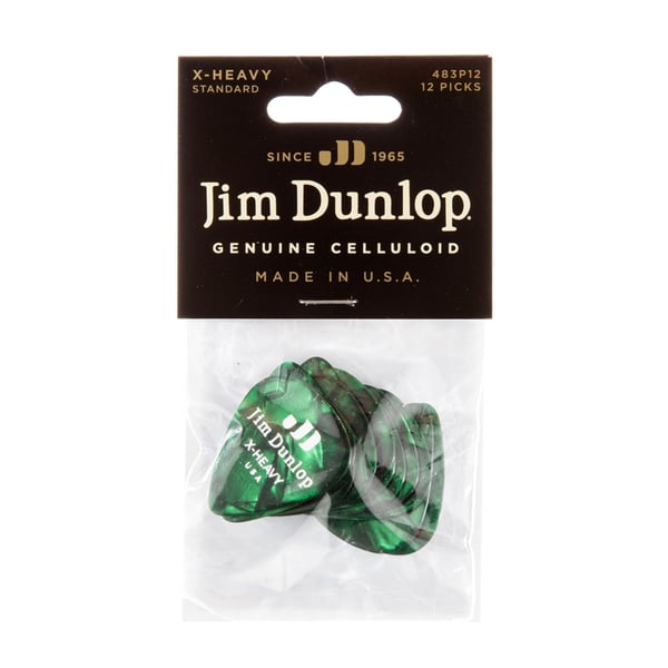 Dunlop 483P#12 Green Pearloid - XHeavy
