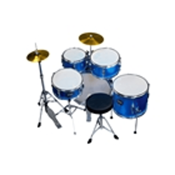 Eko Drums ED-200 Drum kit Metallic Blue - 5 pezzi
