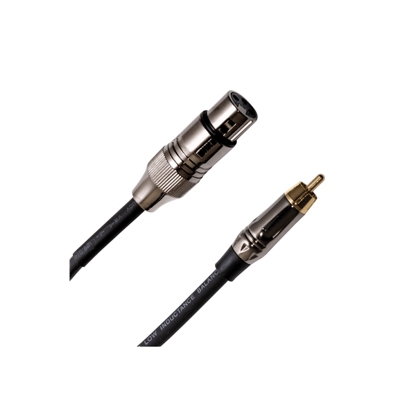 Quik Lok ITST/FRCA-1 XLR F/RCA 1mt