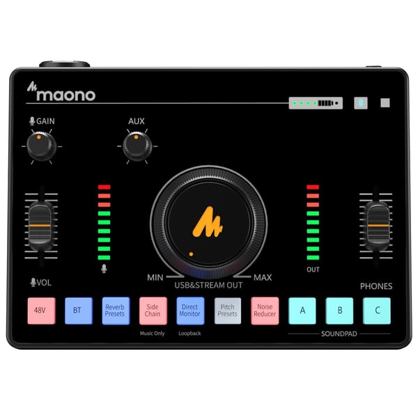 Mixer ed Interfaccia Audio Maonocaster