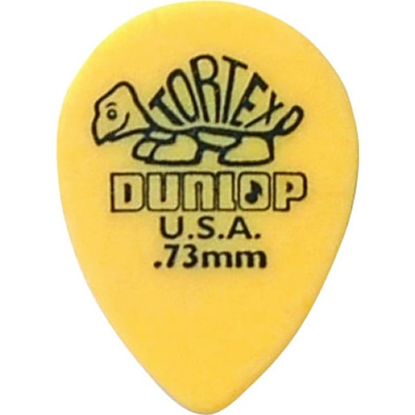 Dunlop 423R.73 Small Tear Drop Yellow