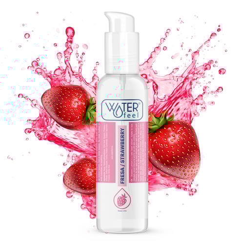 WATERFEEL - LUBRIFICANTE A BASE ACQUA DI FRAGOLA 175 ML