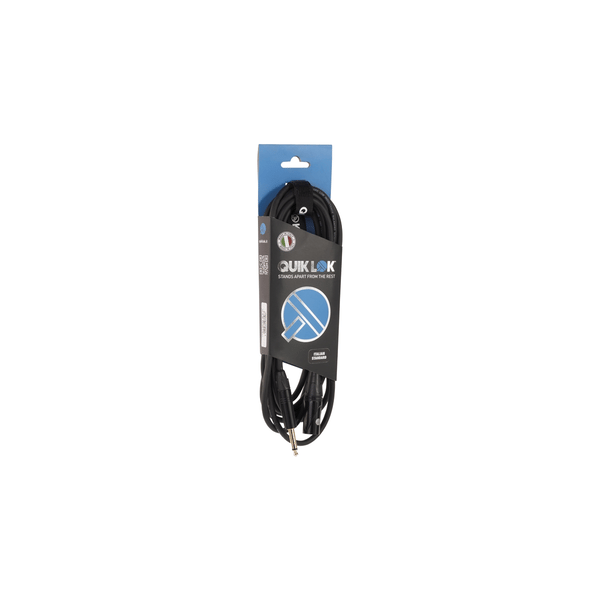 Quik Lok ITST/MJM-0,3 B XLR Maschio/Jack Mono