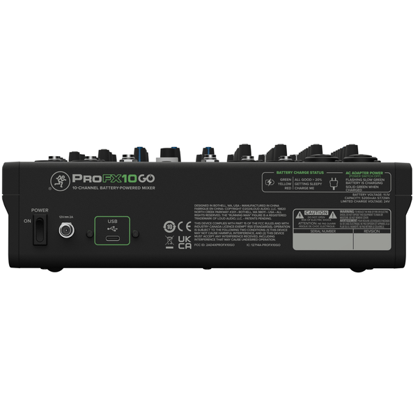 MACKIE PROFX10GO