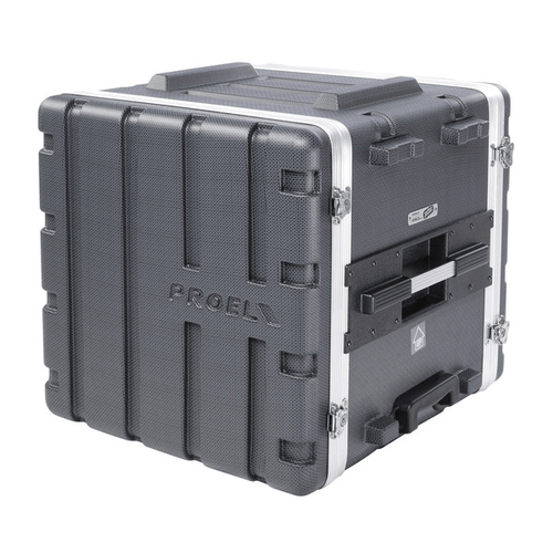 PROEL STAGE Custodia a rack 19' - 10U - realizzata in Polietilene Force, con ruote