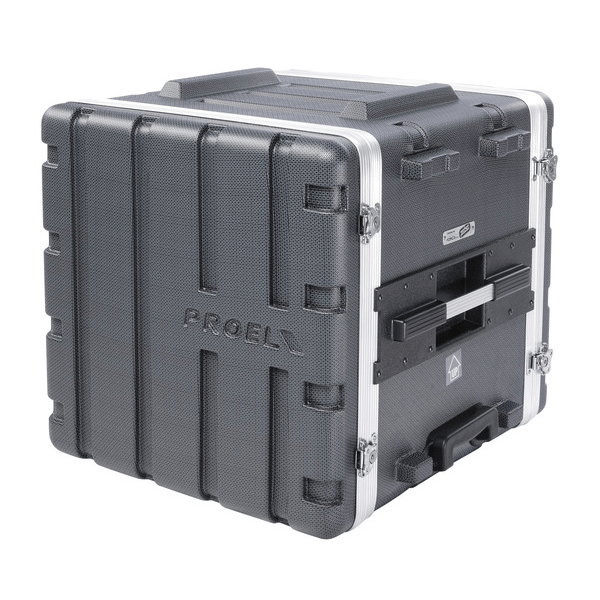 PROEL STAGE Custodia a rack 19' - 10U - realizzata in Polietilene Force, con ruote