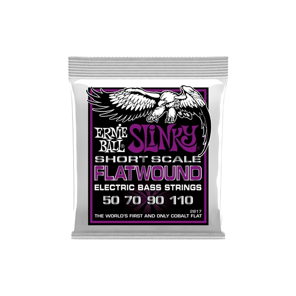 Ernie Ball 2817 Slinky Short Scale Flatwound El Bass 50-110