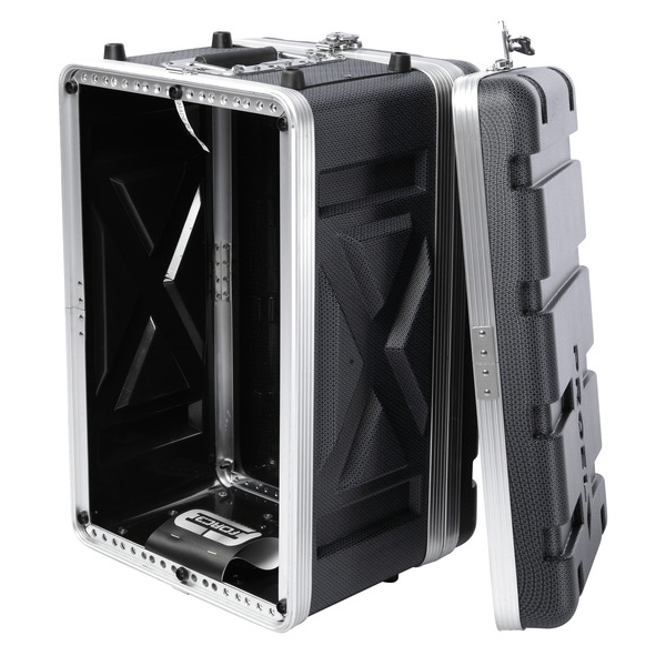 PROEL STAGE Custodia a rack 19' - 6 unità - realizzata in 'Polietilene FORCE'. Profondità interna utile: 208 mm