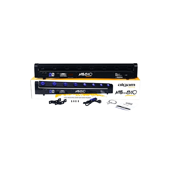 Algam Lighting MB 810 Barra 8 LEDS motorizzata RGBW