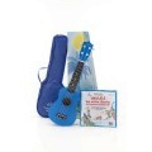 SOUNDSATION Ukulele MAUI SUNNY con borsa e libro educativo CURCI per bambini