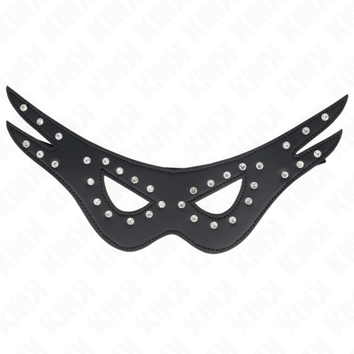 KINK MASKED ALLURE KINK - MASCHERA SEXY IN SIMILPELLE MODELLO 2 27 x 13 CM