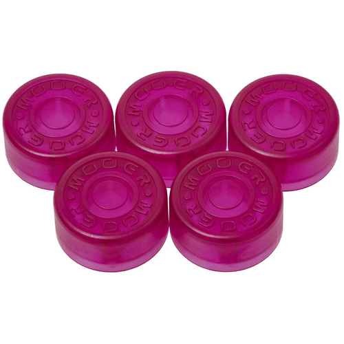 MOOER ROSE VIOLET FOOTSWITCH TOPPER,5 PCS PER BAG