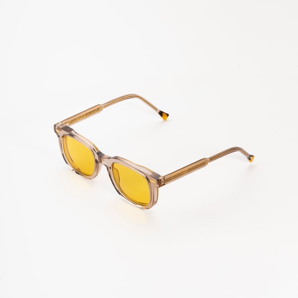 サングラス KYME Kyme - GIANNI COL 6 - KYMINI - glossy yellow tortoise Kymini Chase Sunglasses Champagne - Elegant Handcrafted