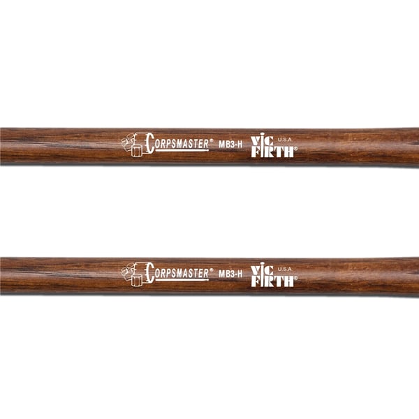 Vic Firth MB3H- Corpsmaster Bass Mallets Large