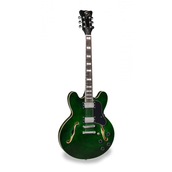 SOUNDSATION Chitarra semiacustica double cutaway con Humbucker. Modello J-ROOT H JGR