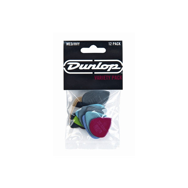 Dunlop PVP102 MED/HEAVY Variety Pack (busta da 12 plettri)