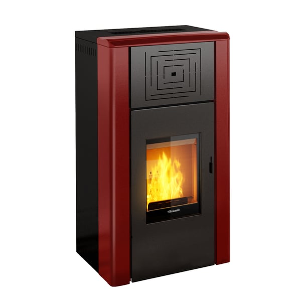 TERMOSTUFA IDRO A PELLET NOCCIOLINO VENUA. Misura 20 kW Bordeaux