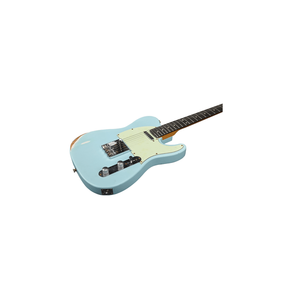 Eko Guitars VT-380 Relic Daphne Blue
