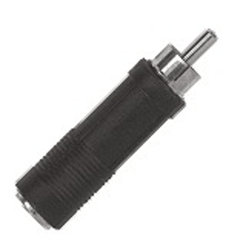 PROEL STAGE Adattatore in ABS: presa jack mono Ø 6.3 mm. -&gt; spina RCA.