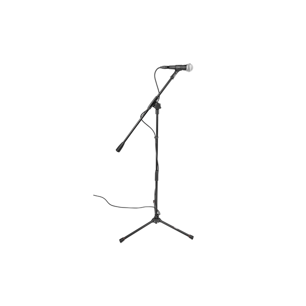 Gator Frameworks GFW-MIC-1500 Asta microfonica con boom fisso e base treppiede