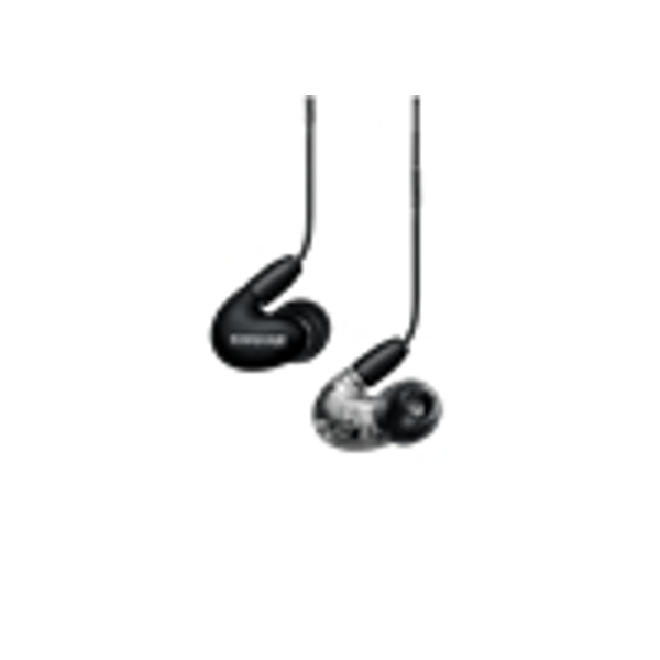 Shure SE53BABK+UNI-EFS AONIC 5 Auricolari colore nero satinato/trasparente