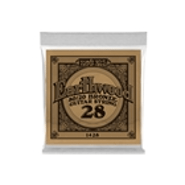 Ernie Ball 1428 Earthwood 80/20 Bronze .028