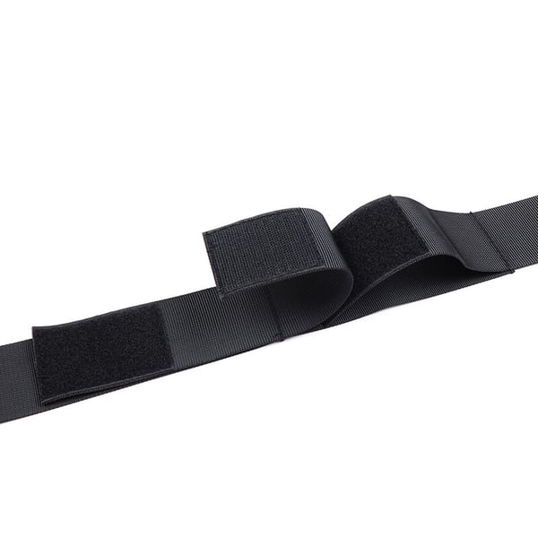COLLIER OHMAMA FETISH ENYLON AVEC RETENUES DE POIGNET ARRIÈRE