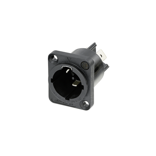 PROEL STAGE Spina da pannello NEUTRIK powerCON TRUE1 TOP di potenza 16A (USA: 20A) con contatti terminali piatti da 1/4 .