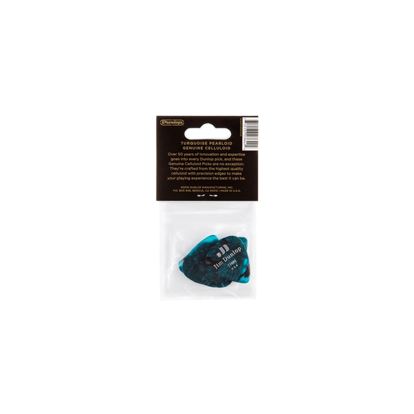 Dunlop 483P#11 Turquoise Perloid - Thin