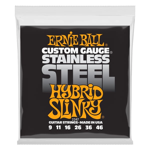 Ernie Ball 2247 Stainless Steel Hybrid Slinky 9-46