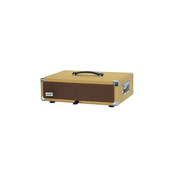 Gator Cases GR-RETRORACK-2TW Custodia da 2 unità Rack Vintage Amp Vibe Tweed