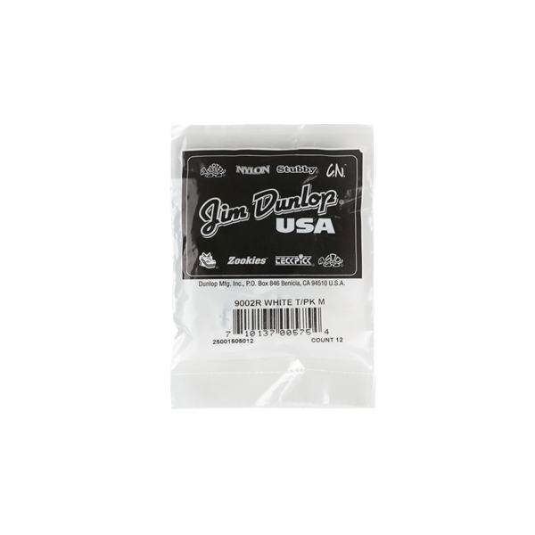 Dunlop 9002R THUMB MEDIUM - BAG 12 PLETTRI
