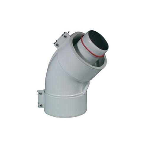 CURVA 45° DN 60/100 (COASSIALE)