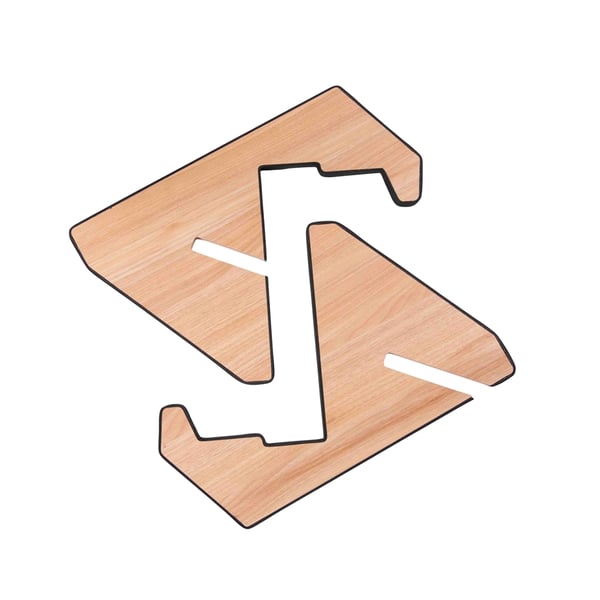 Gator Frameworks GFW-ELITEGTRXSTD-MPL Supporto X per chitarra in finitura naturale opaca Maple<br>