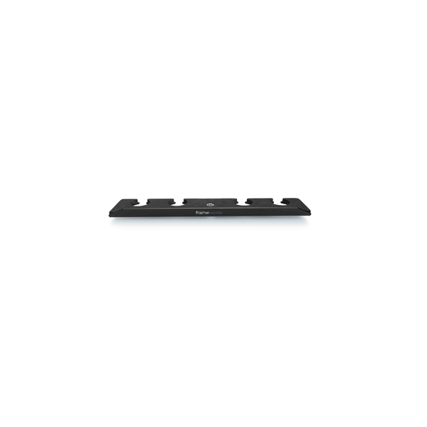 Gator Frameworks GFW-MIC-4TRAY Supporto multi-microfono per 4 microfoni<br>