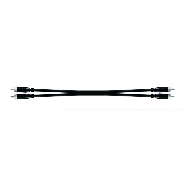 PROEL STAGE Cavo audio STEREO con connessioni stampate PROEL 2 x spina RCA - 2 x spina RCA. Lunghezza: 3.0 metri. Colore disponibile: Nero. Altre lunghezze disponibili: visualizzare le specifiche tecniche
