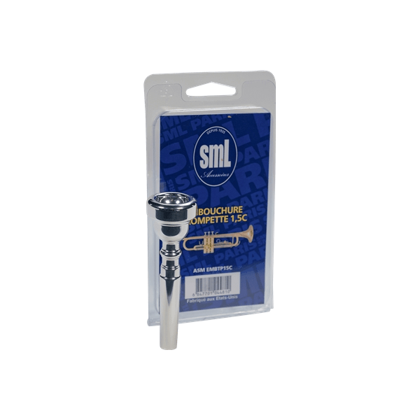 SML Paris ASM EMBTP15C Bocchino argentato per tromba 1.5 C