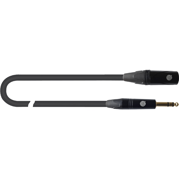 Quik Lok ITST/MJS-5 B XLR Maschio/Jack Stereo