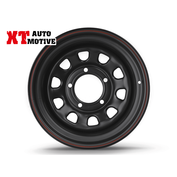 CERCHIO 17x10 ET -30 DAYTONA NERO PER LAND ROVER