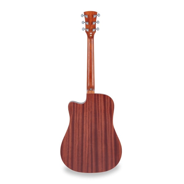SOUNDSATION Chitarra acustica dreadnought amplificata con armrest in mogano. Modello EDGE ST DNCE-BSB