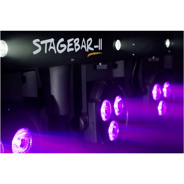 Algam Lighting STAGEBAR-II Set Illuminazione Par LED DMX
