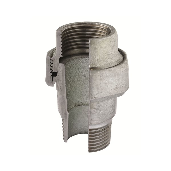 Bocchettone conico mf zincato. Misura 2"