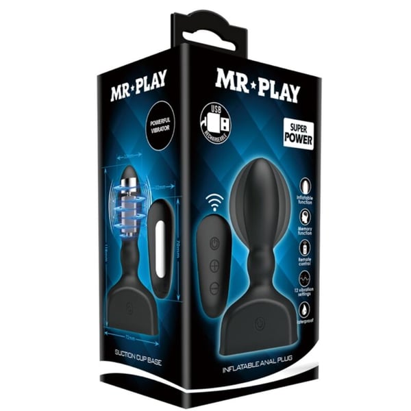 PRETTY LOVE MR PLAY PLUG ANAL HINCHABLE 12.1 CM