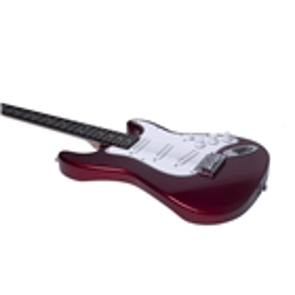 Eko Guitars ST-100 3/4 Chrome Red