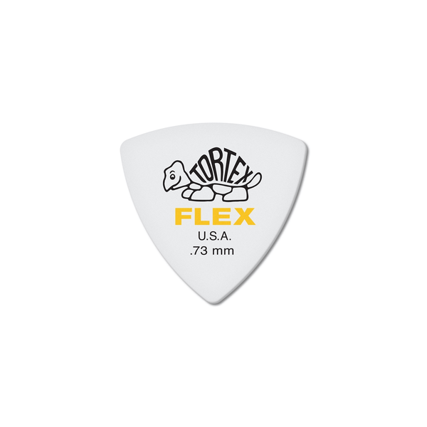 Dunlop 456P.73 Tortex Flex Triangle .73 mm Pack/6
