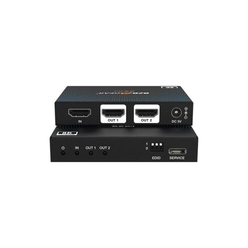 BZBGEAR 1X4 8K UHD HDMI 2.1 SPLITTER CON AUTODOWNSCALING 8K60/4K120