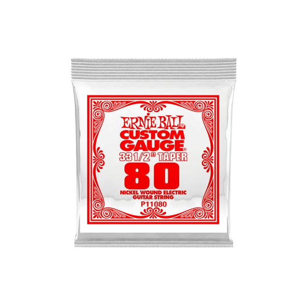 Ernie Ball 1080 Nickel Wound Scala Lunga .080