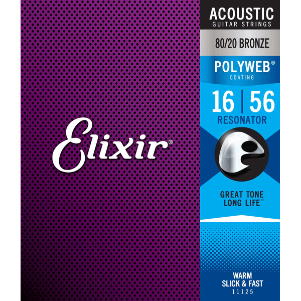 ELIXIR 11125 ACOUSTIC 80/20 BRONZE POLYWEB
