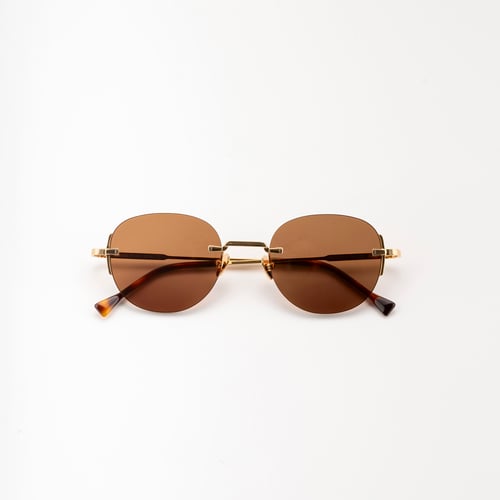 Kyme Eyewear Glasant Harvey Sunglasses.  Color Lens Bronze