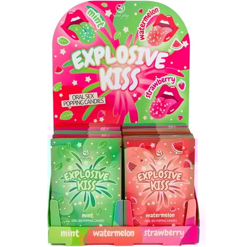SECRETPLAY COSMETIC SECRET PLAY - DISPLAY DI CARAMELLE ESPLOSIVE (48 UNITÀ)
